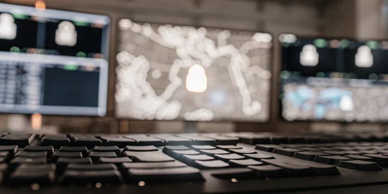 Comparing vulnerability management tools on a computer monitor to find the best security solution.