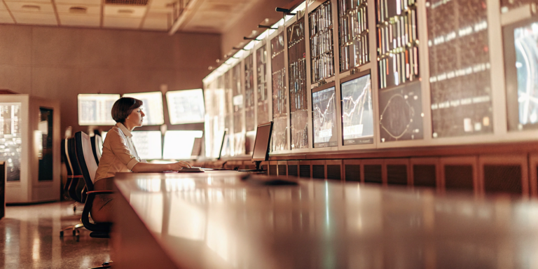 A CISO reviews the ultimate CISO dashboard, viewing all security vulnerabilities in a single place.