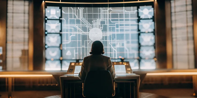 A cybersecurity professional proactively managing threats on a CTEM dashboard.