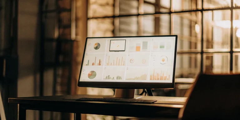 Vulnerability management dashboard displaying key security metrics and risk prioritization for effective analysis.