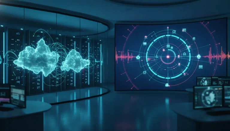 Cybersecurity operations center showing cloud security and exposure management signals